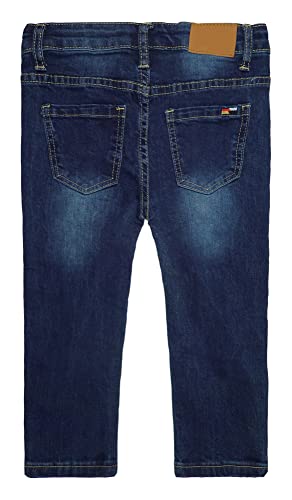 KIDSCOOL SPACE Big Boys Jeans,Elastic Band Inside Ripped Stretchy Soft Slim Denim Pants2