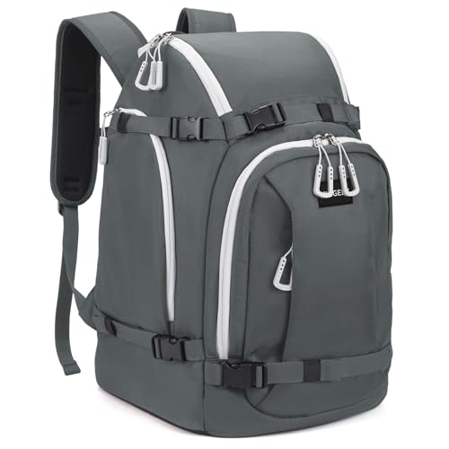MIGGEEY Ski Boot Bag, 50L Ski Boot Travel Backpack for Skis, Snowboard & Accessories, Waterproof...