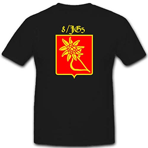 Camiseta militar Luftwaffe 8 Jg5 escudo histórico negro talla grande XXXXXL coleccionismo WH