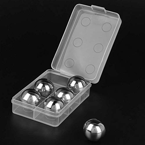 6 Esferas de Hielo de Acero Inoxidable Reutilizables miniatura 4