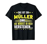 Familienname Müller Geschenke Name Nachname
