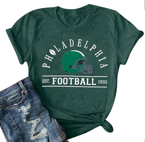 Women Football Shirts Game Day Tshirt Football Outfits Sports Team Fan Gift Tee Shirt