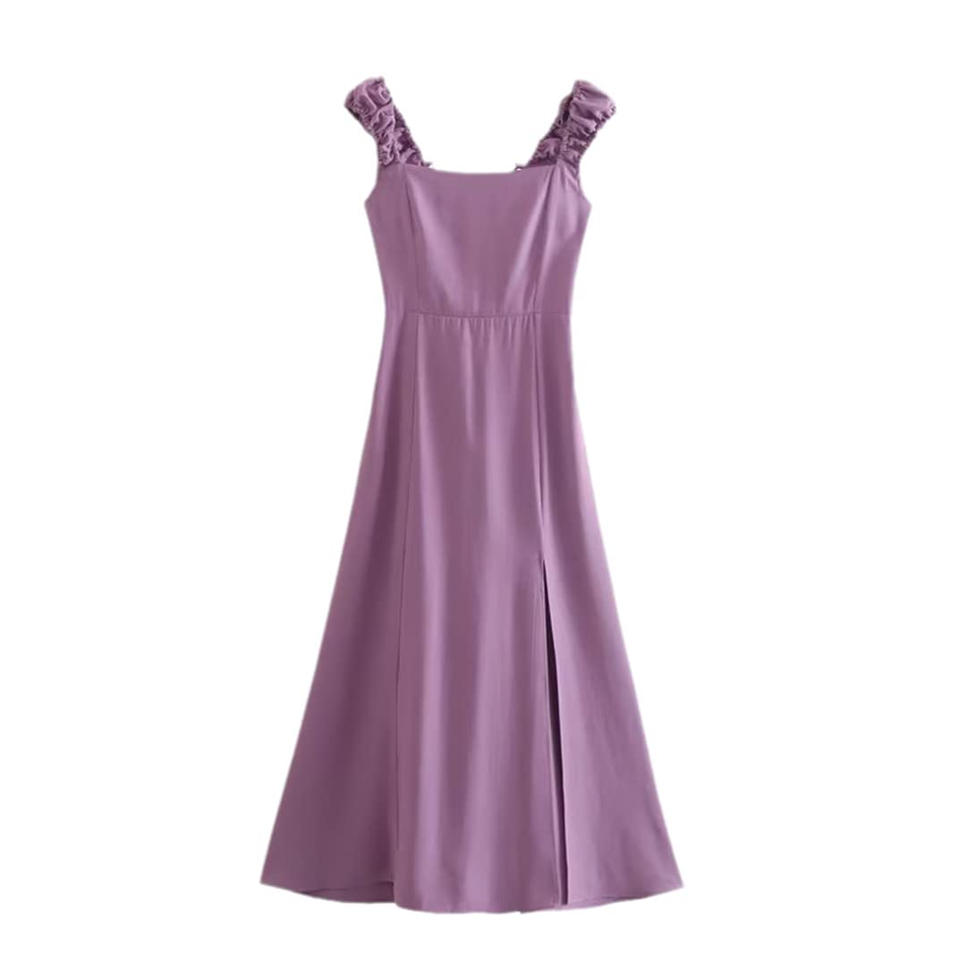 Robe d'été dos nu fluide idéale pour les soirées en terrasse - 8