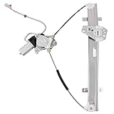 Power Window Regulator With Motor for 2001-2005 Honda Civic 4 Doors Sedan, Front Right RH Passenger Side, 2 Pin Connector.