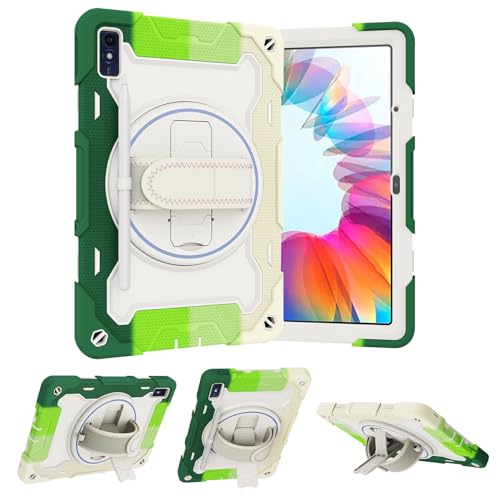Aokil Lenovo Tab M10a 5G LET02 �P�[�X ���m�{ Tab M10a 5G LET02 10.6�C���` �n���h�X�g���b�v �J�o�[ �h�o �����h�~ �n�[�hPC �V���R������ �O�w�\�� �ϏՌ� 360�x��]�X�^���h �y���z���_�[ �V��