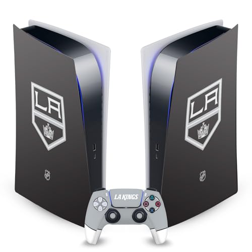 Skin de jeu Los Angeles Kings PS5 Digital vinyle pour protéger coque blanche