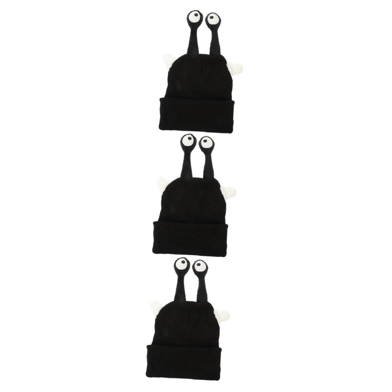 UPKOCH 3 Pezzi copertura del casco coperture copri caschi da sci sciare adulto coperchio del casco da Babbo Natale Chiesa di equitazione divertente filato