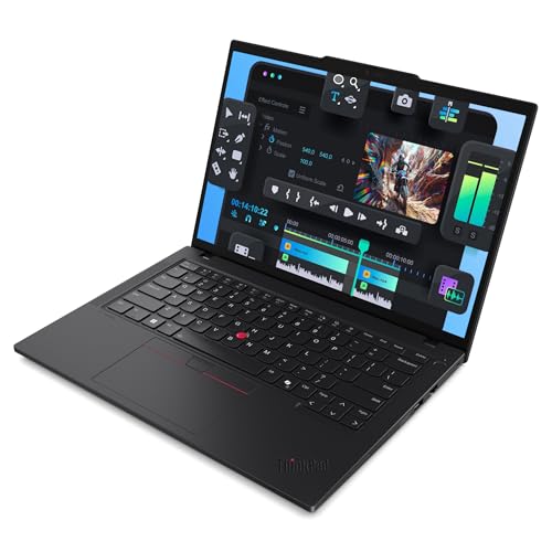 Image of Lenovo ThinkPad P14s Gen 6 Mobile Workstation, AMD Ryzen AI 9 HX PRO-370, 96 GB DDR5 RAM, 2 TB PCIe SSD, 14 inch WUXGA (1920x1200) IPS Display, AMD Radeon 890M, Backlit Keyboard, W11 Pro, Black