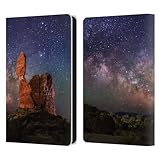 Head Case Designs Officially Licensed Royce Bair Balanced Rock Nightscapes Leather Book Wallet Case Cover Compatible with Kindle Paperwhite 5 (2021)