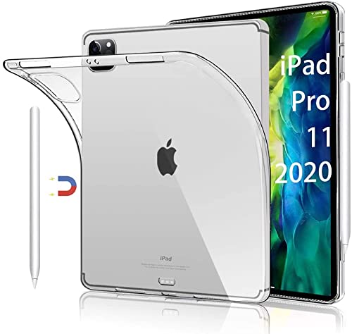 Ipad Pro 11 2020 Case HBorna Funda para iPad Pro 11' 2020 Carcasa Case - Soft Back Cover Case Flexible TPU Silicona Fundas para iPad Pro 11 Carcasa...