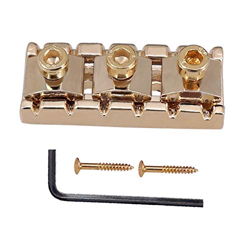 R3 Electric Guitar String Locking Nut For Floyd Rose Tremolo Bridge 43Mm (Gold) #TOP27