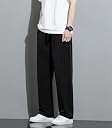 Paralians Men’s Loose Fit Track Pants for Men Comfortable Workout Joggers Stylish Casual Sports Trouser Pants for Gym Running (in, Alpha, L, Regular, Standard, Black) gallery image