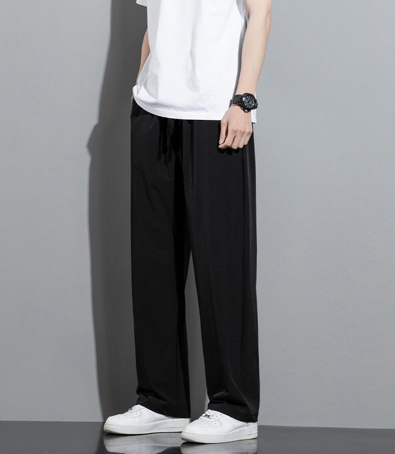 Image of Paralians Men's Loose Fit Track Pants for Men Comfortable Workout Joggers Stylish Casual Sports Trouser Pants for Gym Running