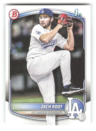 2025 Bowman Draft #BD-22 Zach Root Dodgers RC Baseball Card