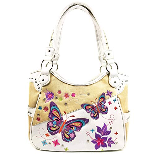 Bolso Tote Zelris Bordado Temporada Mariposa miniatura 1