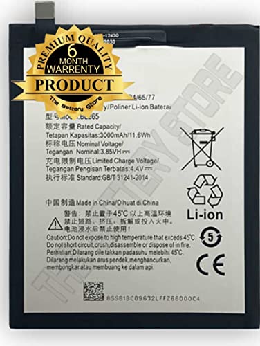 Image of THE BATTERY STORE Orignal Battery for Lenovo Moto M XT1662 BL-265 XT1662 Battery with 6 Months Warranty (for Lenovo BL-265)