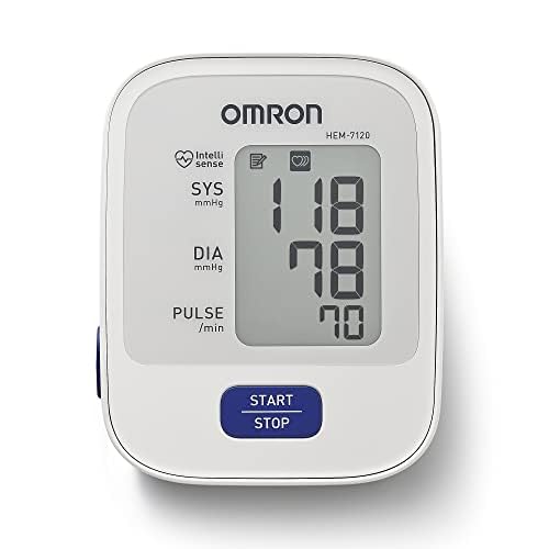Monitores De Salud, Drugstore OMRON Baumanómetro Digital de Brazo HEM-7120 + OMRON Báscula Digital Corporal con Conectividad Bluetooth HN-300T2