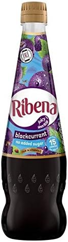 Ribena Blackcurrant No Added Sugar Squash - 850ml (28.74fl oz)