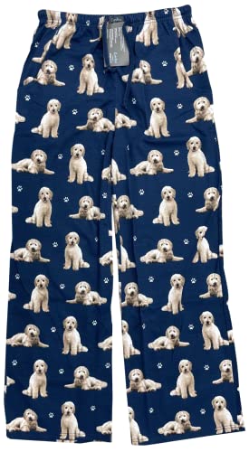 Goldendoodle Unisex Lightweight Cotton Blend Pajama Bottoms – Super Soft And Comfortable – Perfect For Goldendoodle Gifts (Medium) #TOP1