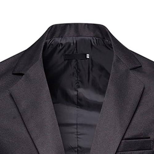 Hommes business suit vestes légères coupe regular blazer sport chic veste un bouton