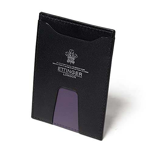 [エッティンガー] メンズ トラベル パスケース カードケース TRAVEL PASS CASE ST169AJR PURPLE [並行輸入品]