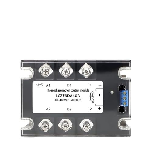Relais statique triphasé 10A pour commande de moteur CC industrielle