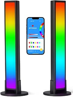 GOOZY Smart LED Light Bar,RGB Smart LED Lamp with Multiple Lighting Effects and Music Modes,for Gaming,Mood Light,PC,TV Backlights,Movies,Room Decoration,Desk,Gaming Accessories Stuff