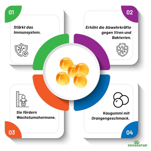 Kindervitamine-C-D-Calcium-in-Gummiform-oder-als-Kaugummi-staerkt-das-Immunsystem-erhoeht-die-Abwehrkraefte-und-foerdert-das-Wachstum-Kautabletten-mit-Orangengeschmack - sparfuchs24.io – Top Angebote, Tests & Preisvergleiche