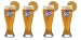 Set of 4 Blue Moon Wheat Beer Glass - 16 Ounce