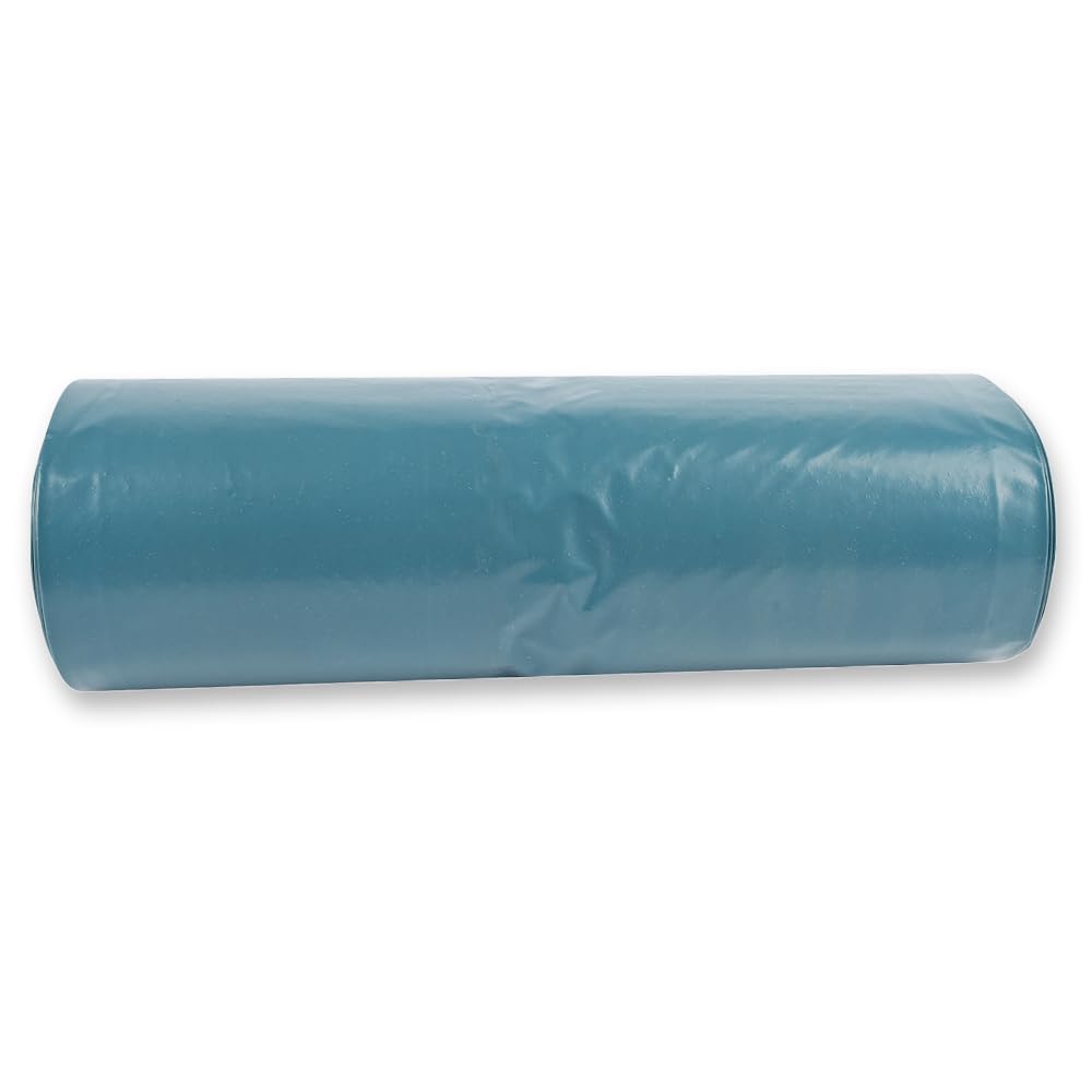 80 Stück, Abfallsäcke, FRANZ MENSCH, 120 x 90cm, blau, LDPE, 80my, reißfest | Premium, Rolle, Müllsäcke, Müllbeutel, Mülltüten, Hausmüll, Abfallbeutel, trash bags, Abfallentsorgung, Gewerbe