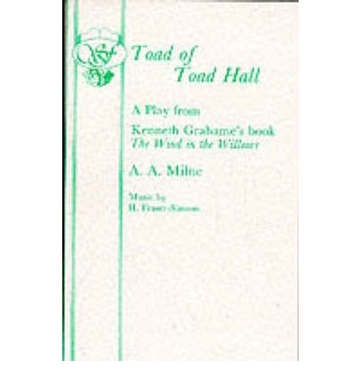 Toad of Toad Hall: A Play from Kenneth Grahame'... 0380581159 Book Cover