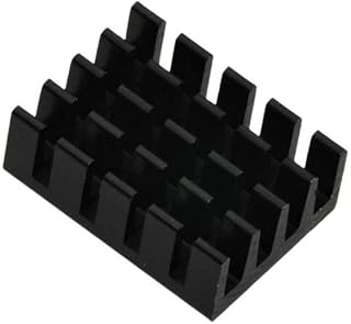 5PCS/LOT Heatsink Radiator Cooler Radiator 19x14x6MM Black Slot Heat Sink