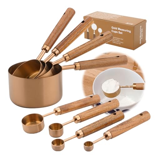 AGIgear Premium Measuring Cups and Spoons Set with...