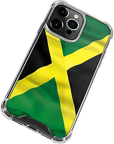 Skinit Clear Phone Case Compatible with iPhone 13 Pro Max - Jamaica Flag Design