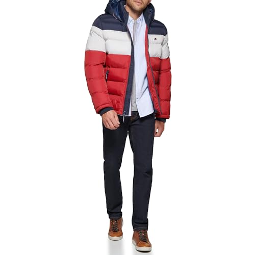 Image of Tommy Hilfiger Mens Quilted Puffer Jacket