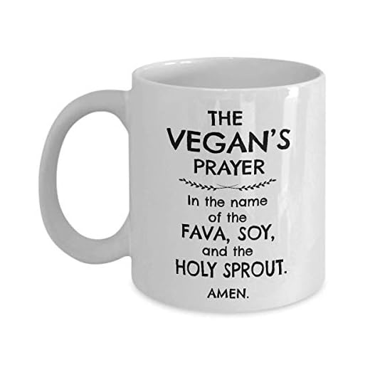 The VEGAN'S Prayer mugg – rolig veganmugg, vegansk kaffemugg, rolig veganpresent, present till vegansk, vegansk julklapp, vegansk födelsedagspresent, mugg