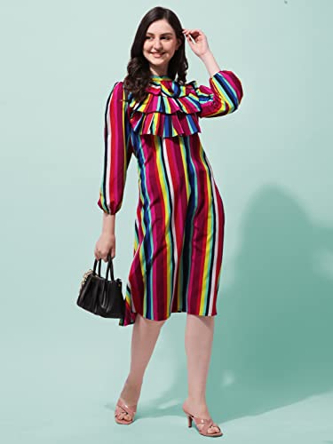 Image of OOMPH! Women Knee Length Dress