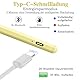Active Stylists-Stifte für Touchscreens, kapazitiver magnetischer Stylus mit Pom-Spitze, hohe Empfindlichkeit und Präzision, Eingabestift für Pro/Air/Mini/iPhone/Samsung/Android und andere-Gelb