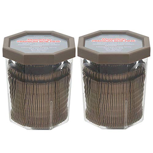 MetaGrip Bronze Premium Bobby Pins Bronze (2 Pack)