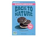 Back To Nature, Cookies Sandwich Creme Classic, 9 Ounce