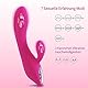 Vibratoren für Sie Klitoris und G-punkt mit Starke Funktion - Adorime Silikon Rabbit Vibrator Analvibrator Dildo Erotik Sexspielzeug für Frauen und Paare mit 7 Vibrationsfrequenz