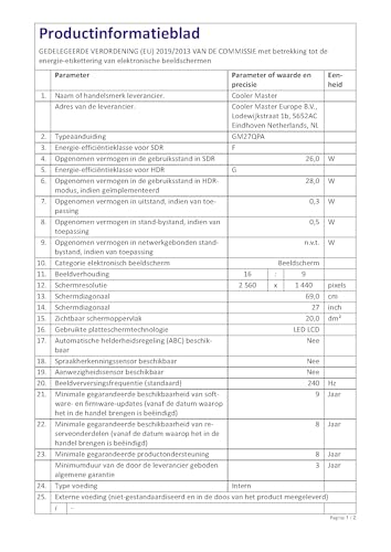 Cooler Master GM27QPA 27 QHD240HzIPS1msHPPivotAdapt Sync# - vue 8