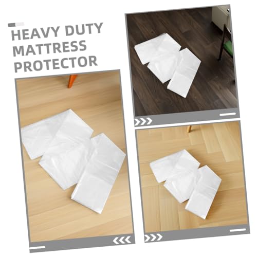 Housse de stockage de matelas transparente et réutilisable pour déménager - 7
