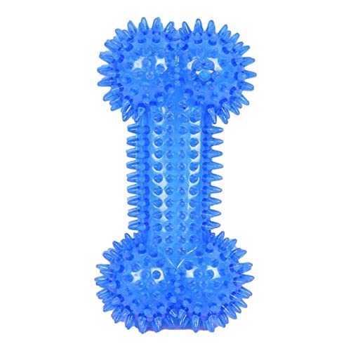 Super Chew Dog Toy,Bone-Piercing Shape Design Dentes Limpeza Mastiga Brinquedo Para Cão | Brinquedo