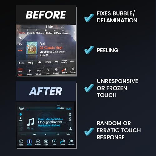 Pantalla de Repuesto LCD Táctil 8.4" UConnect 4C UAQ miniatura 2