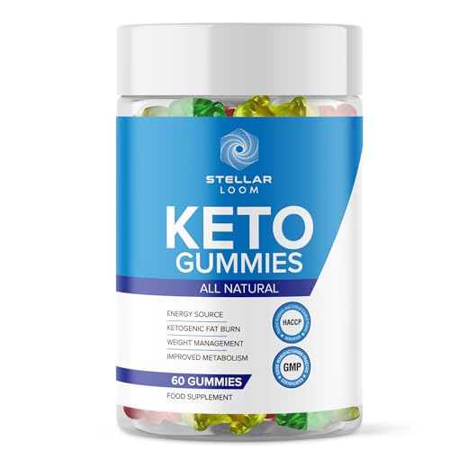 Keto + ACV Gummies | 60 Vegan & Gluten-Free Gummies - 2 Months Supply | Enhanced with Vitamin B12 & Folic Acid