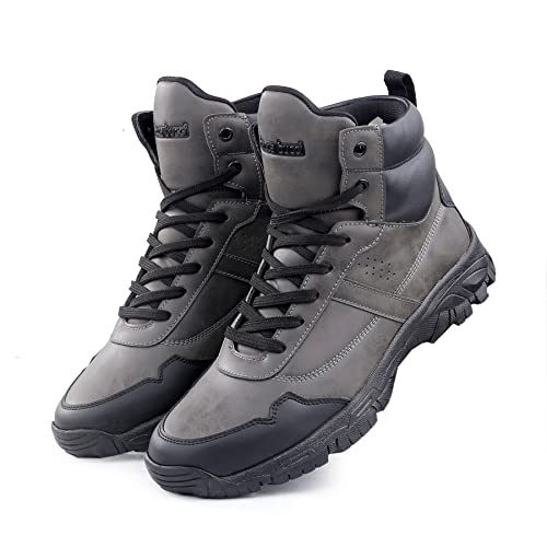 Bacca Bucci Mens Everest High Ankle Riding Boots for Mountaineering Backpacking Hiking & Trekking | Mild Waterproof Protection with Turbo Insole Technology Boots