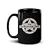 Jeep Wrangler Star Graphic Black Mug