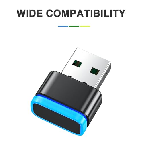 Mouse Jiggler, USB Mouse Mover with Switch Key, Automatic Mini Mouse Shaker, Undetectable Mouse Jiggers, Keeps PC Awake, Prevent Laptop Entering Sleep, Plug and Play