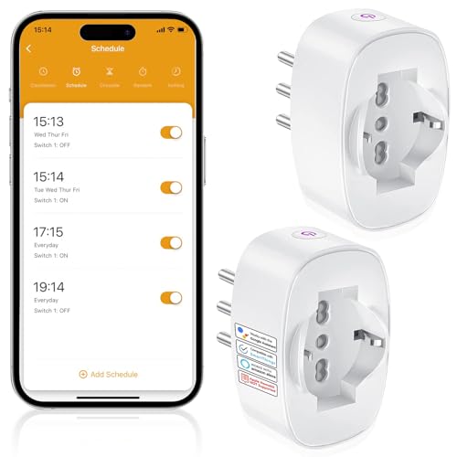 SURFOU Presa Smart WiFi, Presa Elettrica Intelligente Italiana...